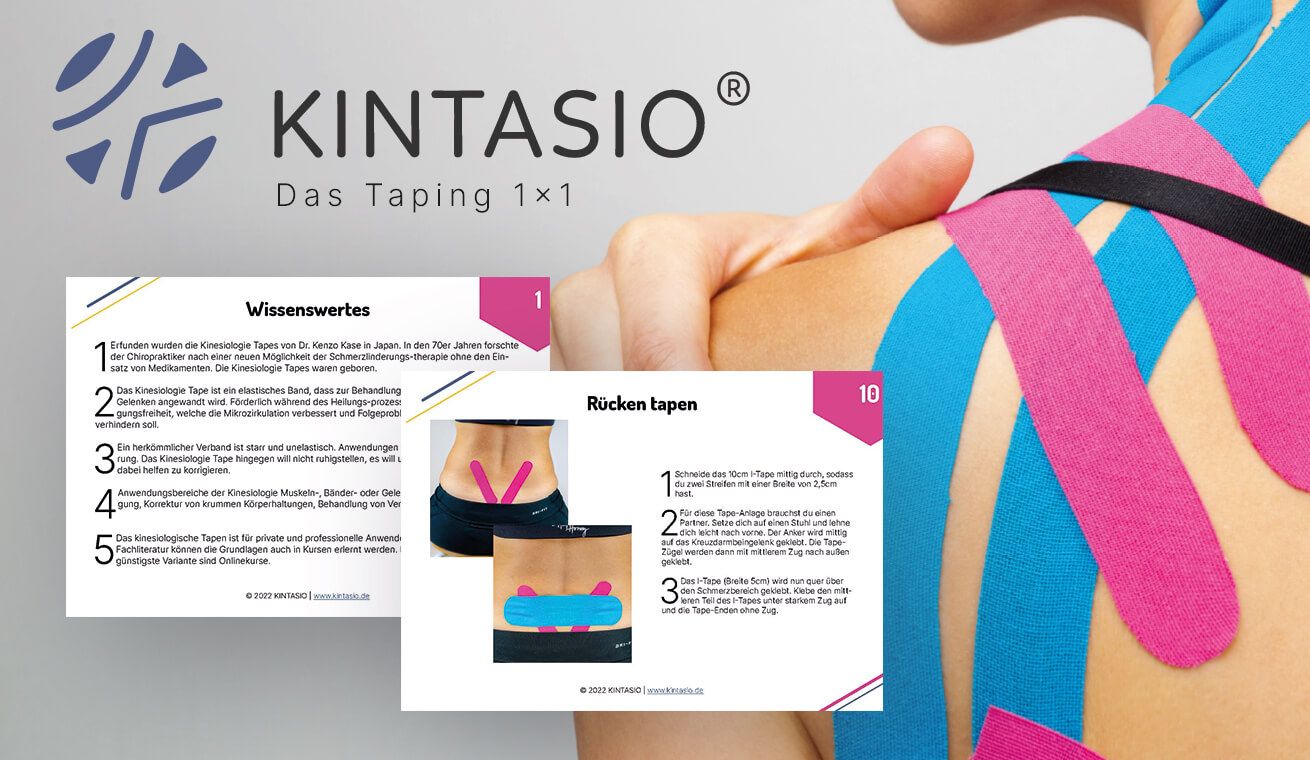Kinesio Tape Anleitung Pdf Tape Farben - Ihre Bedeutung in der Kinesiologie | KINTASIO